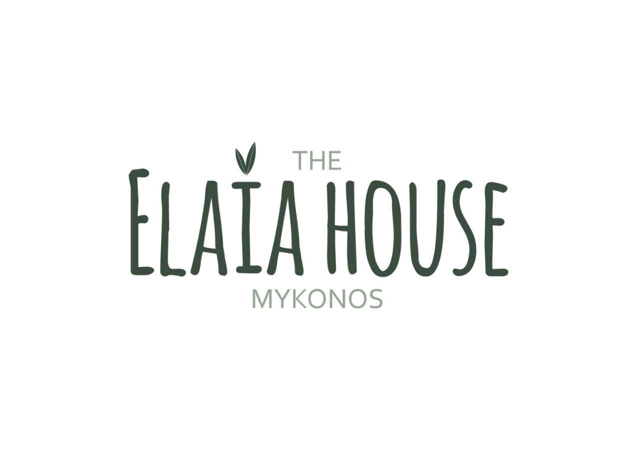 The Elaia House Mykonos Villa Ornos  Exteriör bild