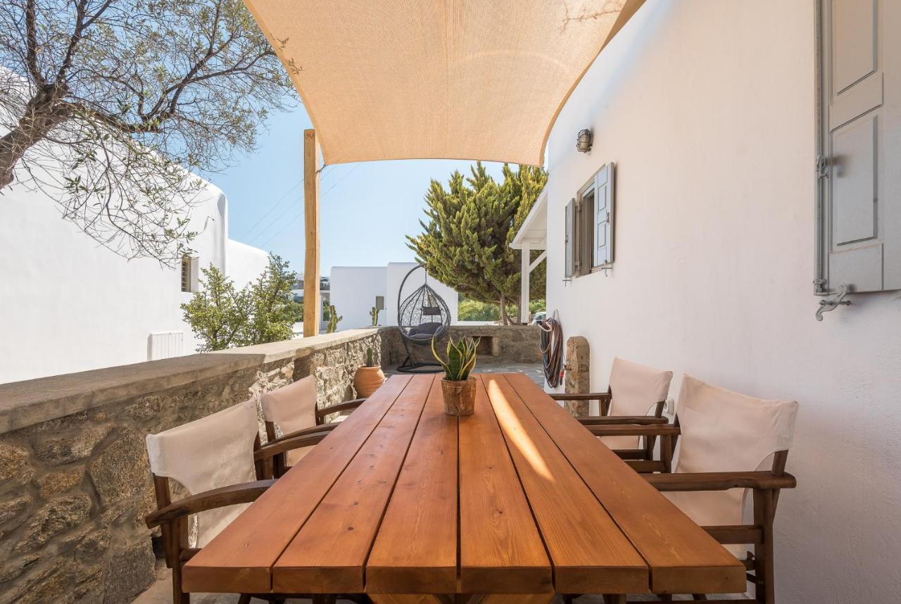 The Elaia House Mykonos Villa Ornos  Exteriör bild
