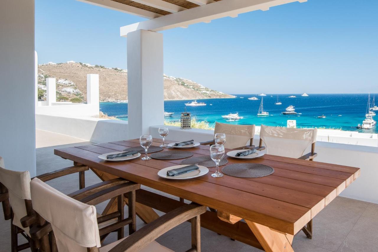 The Elaia House Mykonos Villa Ornos  Exteriör bild