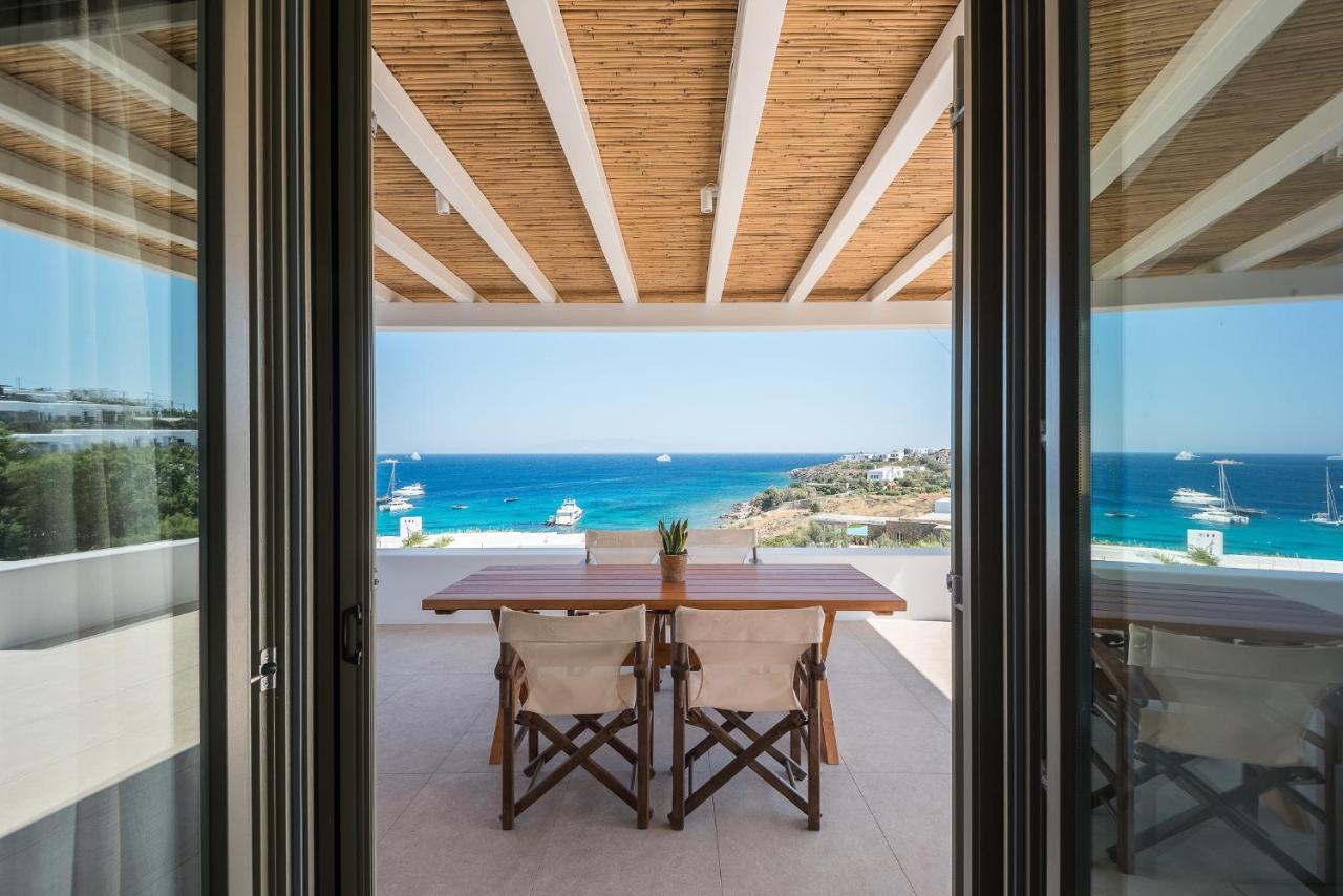 The Elaia House Mykonos Villa Ornos  Exteriör bild